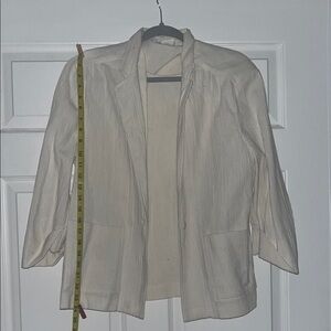 Women's Cream Blazer